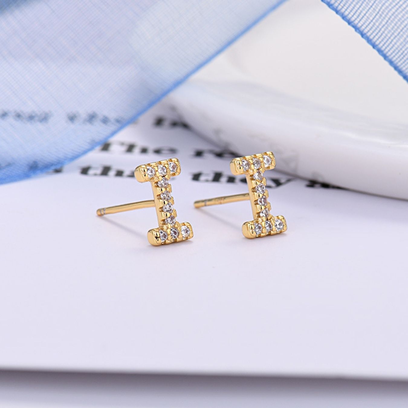 RICCARDI - BOUCLES D'OREILLES "Golden Identity"
