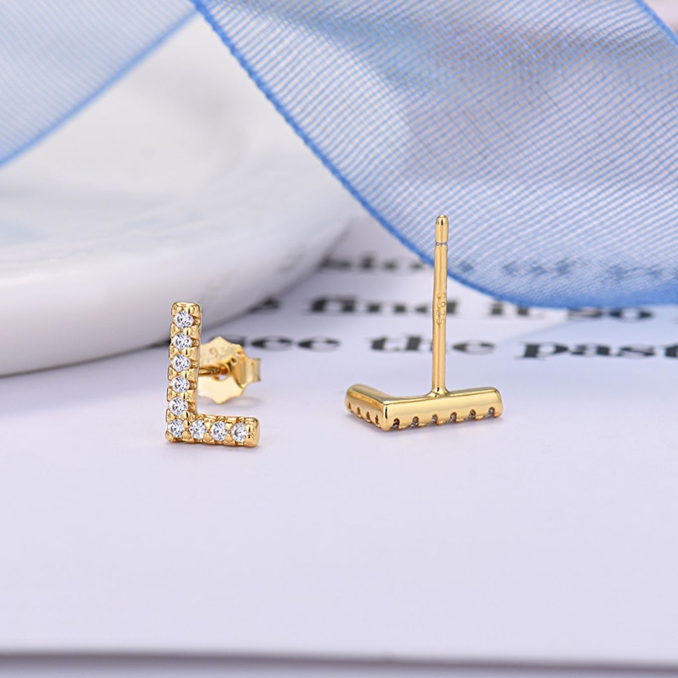 RICCARDI - BOUCLES D'OREILLES "Golden Identity"