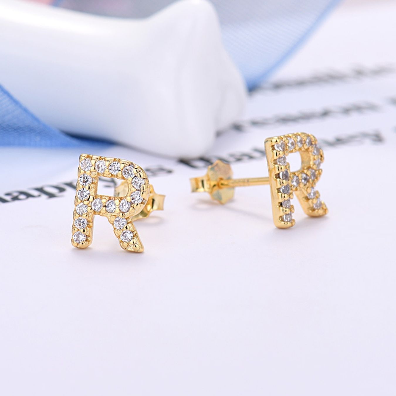 RICCARDI - BOUCLES D'OREILLES "Golden Identity"