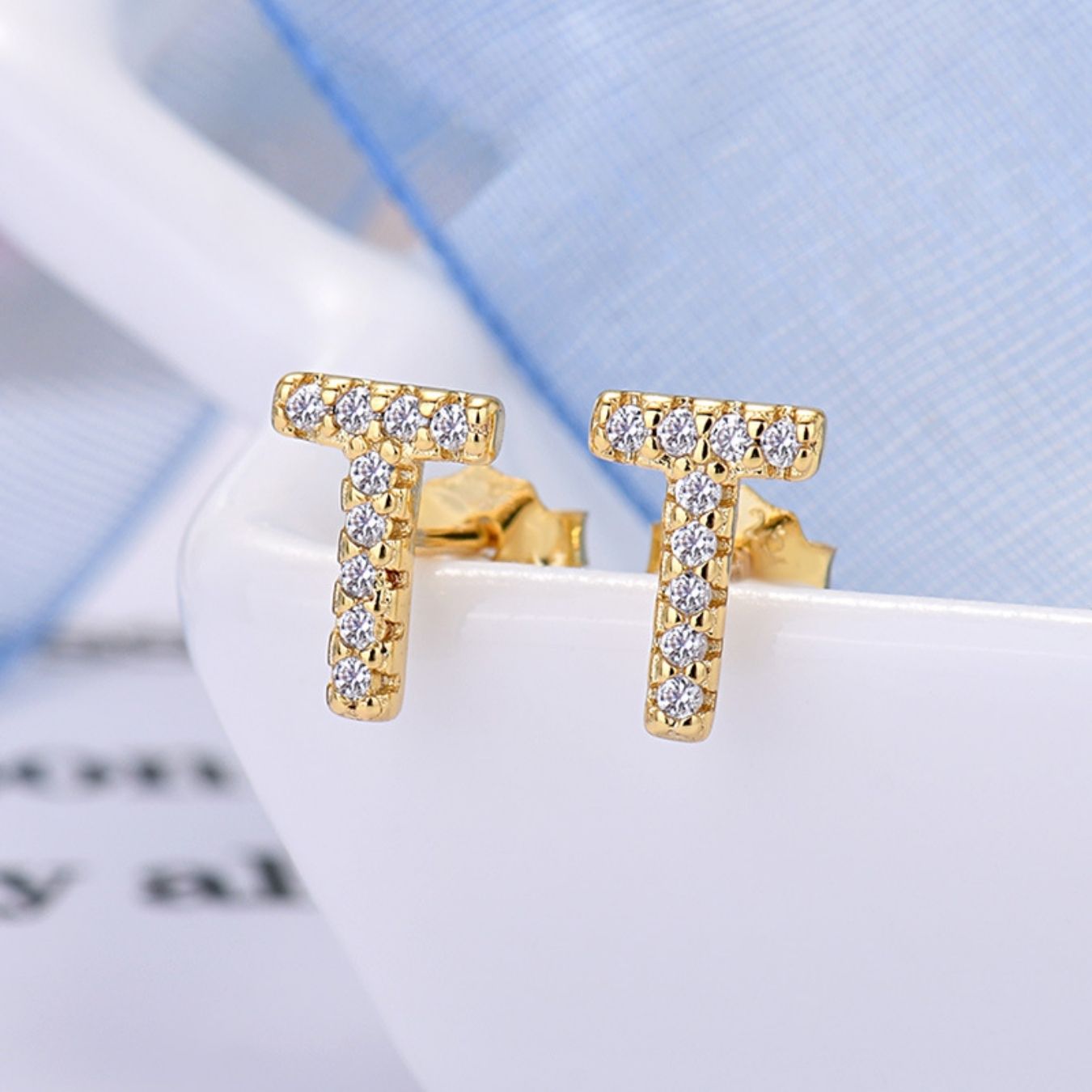 RICCARDI - BOUCLES D'OREILLES "Golden Identity"