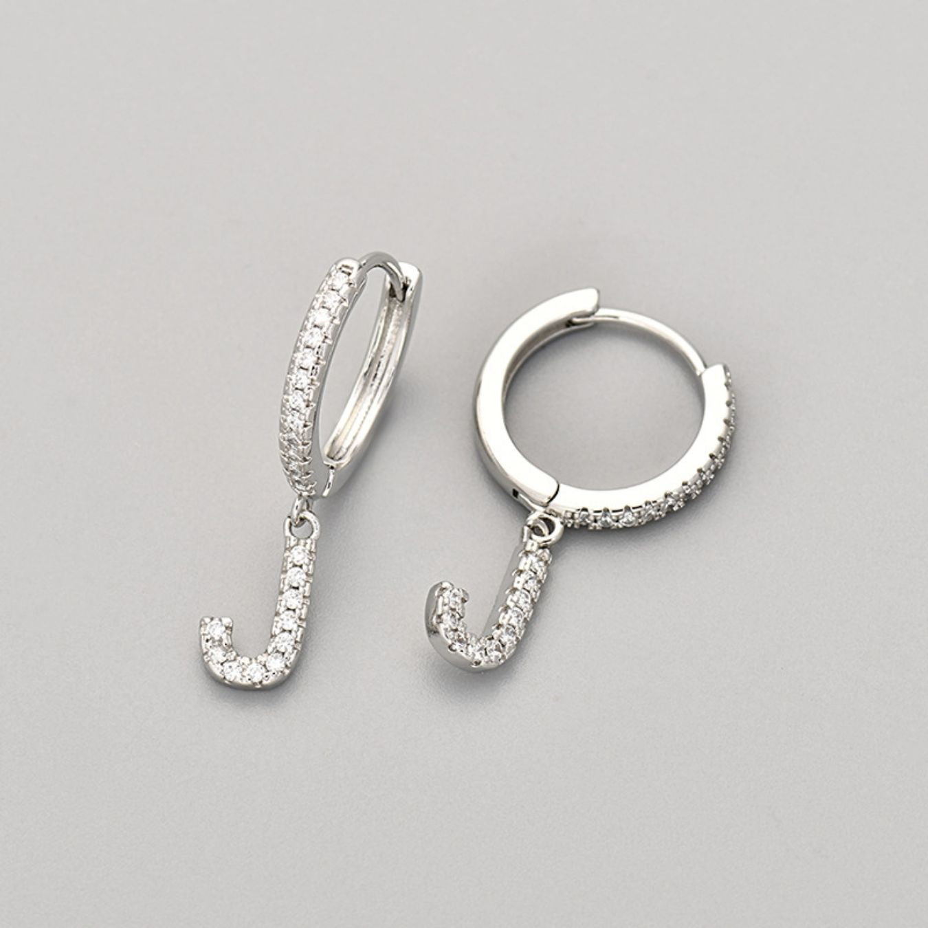 RICCARDI - BOUCLES D'OREILLES "Crystal Letter"
