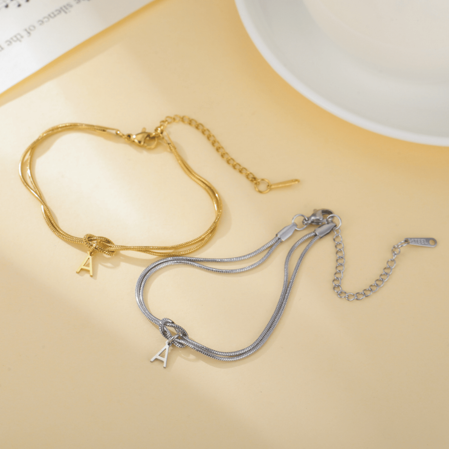 RICCARDI - BRACELET "Initial Knot" - Riccardi
