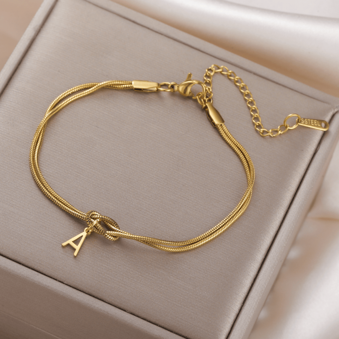 RICCARDI - BRACELET "Initial Knot" - Riccardi