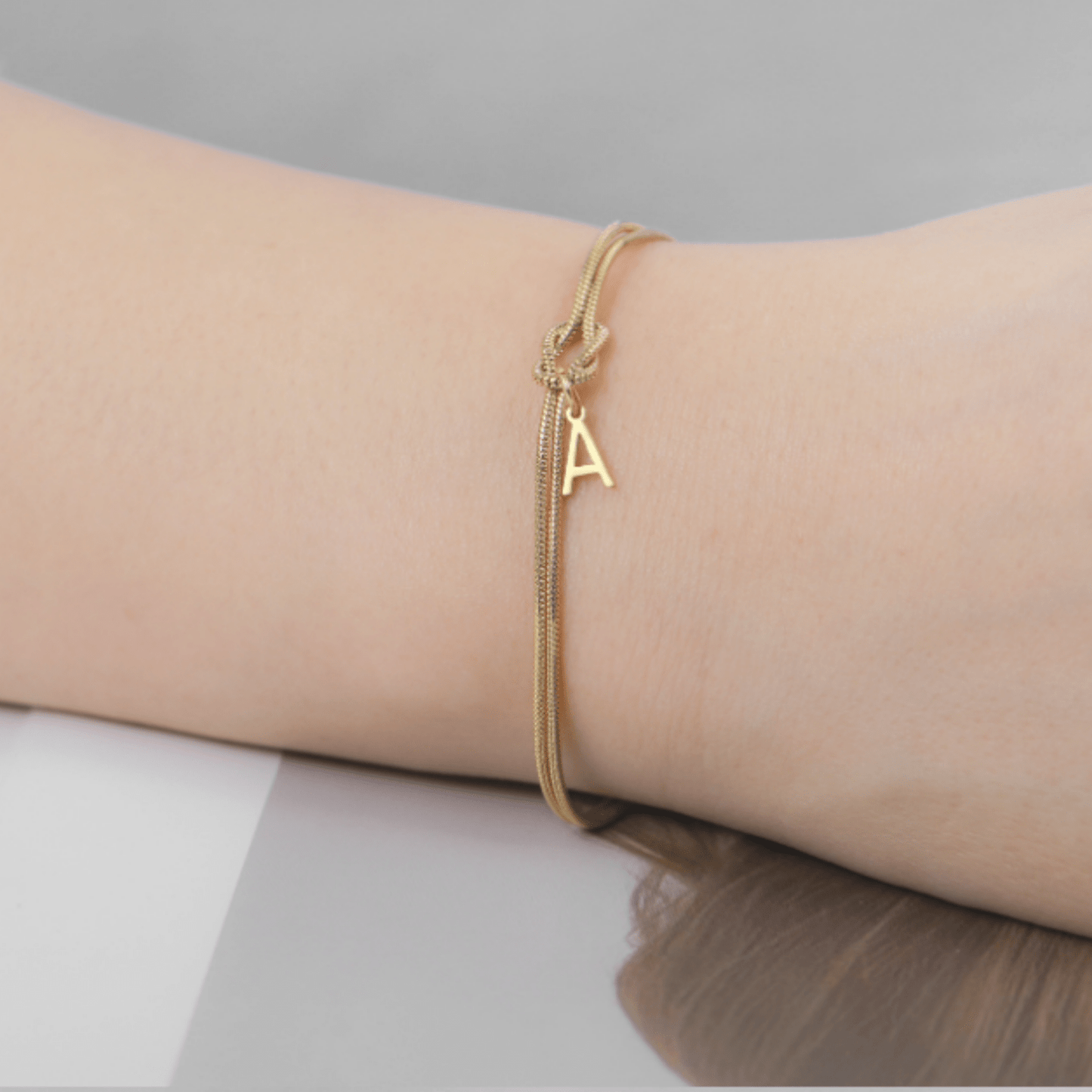 RICCARDI - BRACELET "Initial Knot" - Riccardi