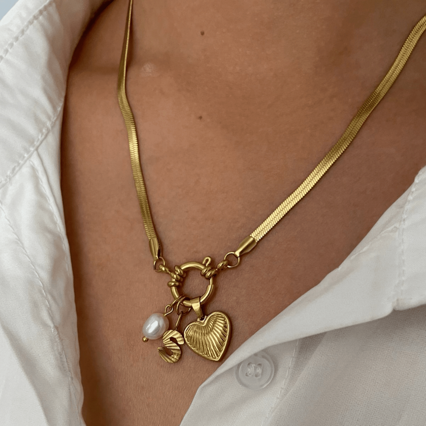 RICCARDI - COLLIER "Golden Memory" - Riccardi