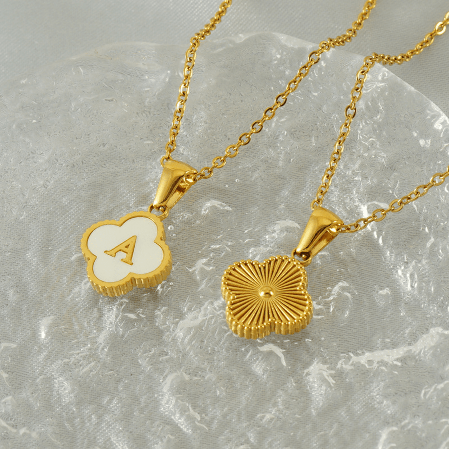 RICCARDI - COLLIER "Lucky Letter" - Riccardi