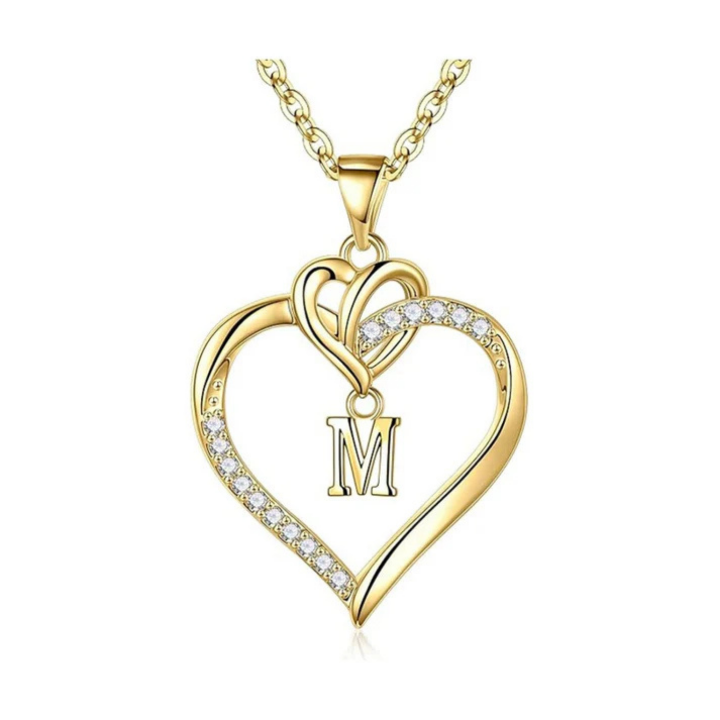 Initial Necklace "Love"
