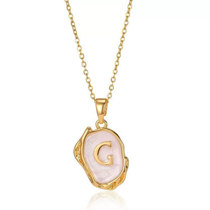 Initial Necklace "Noble"