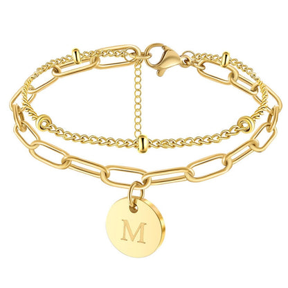 Initial Bracelet "Vibes"