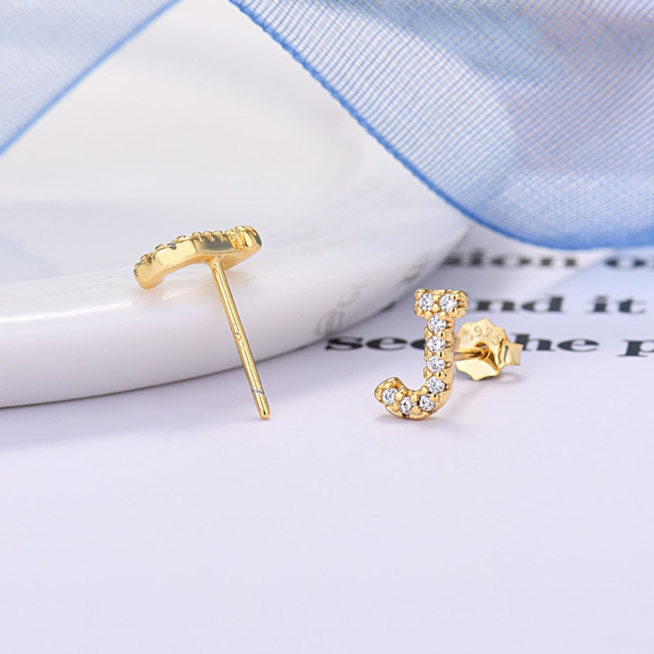 RICCARDI - BOUCLES D'OREILLES "Golden Identity"