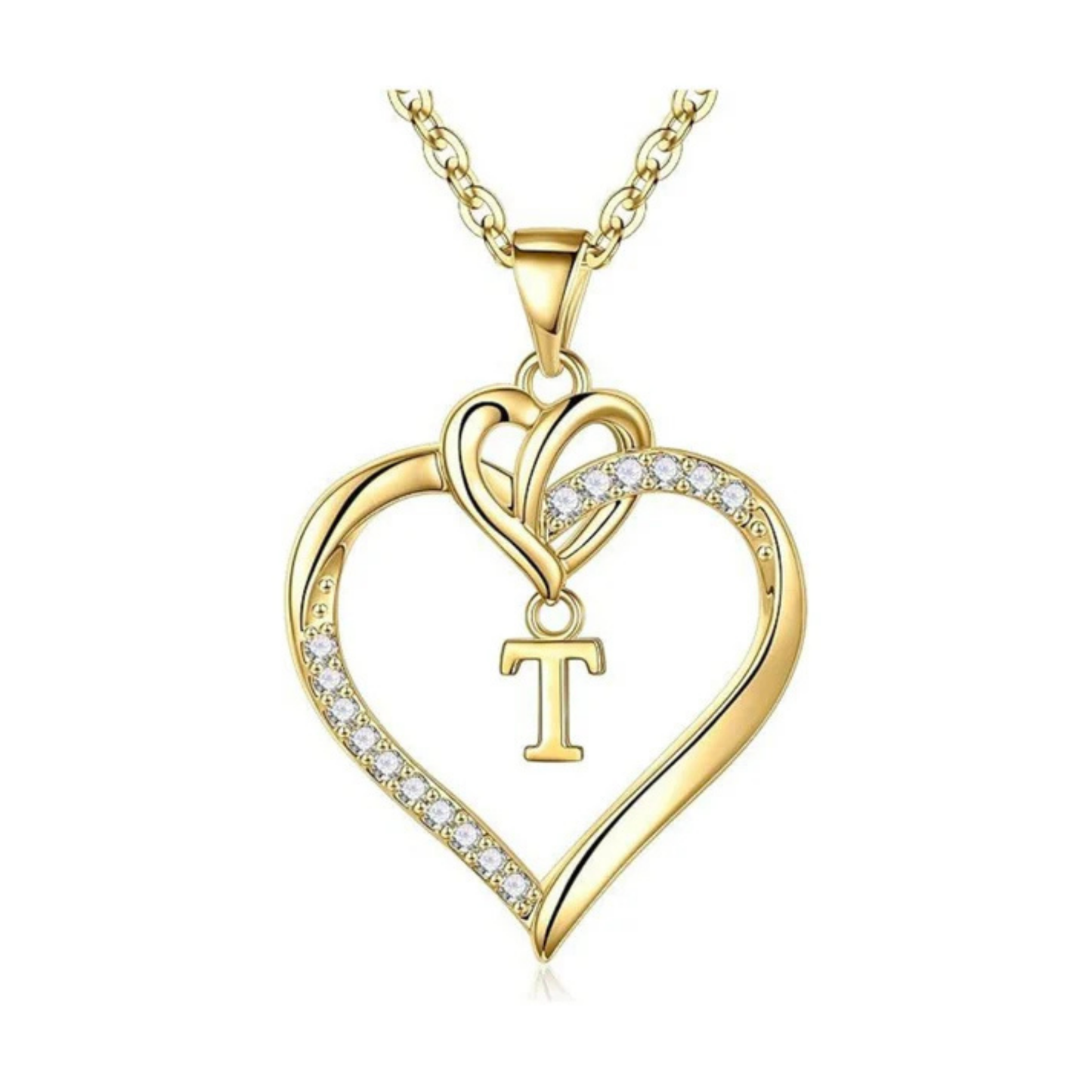Initial Necklace "Love"