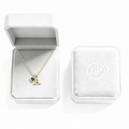 Initial Necklace "Eternal Whisper"