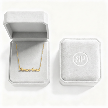 Name Necklace "Infinity Bond"
