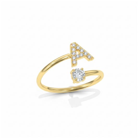 Adjustable Initial Ring "Classic"
