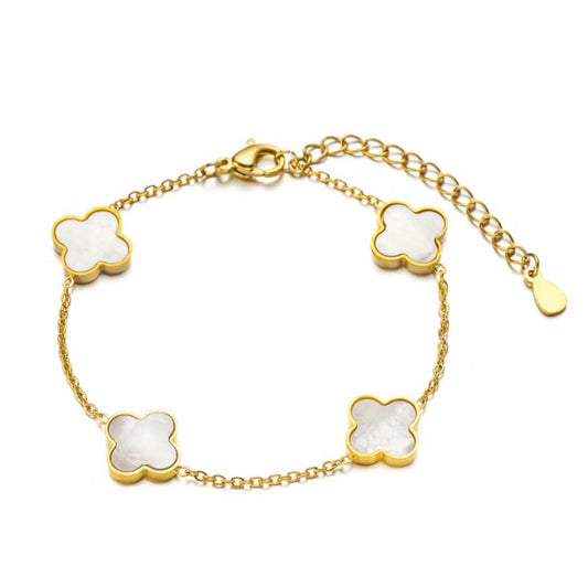 RICCARDI - BRACELET "Blossom White"