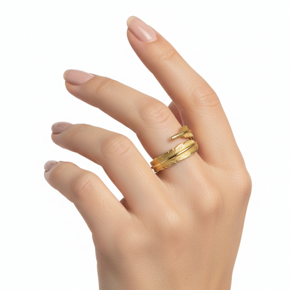 Adjustable Ring "My Angel"