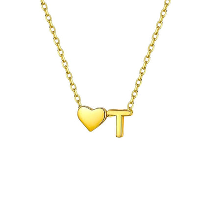 Initial Necklace "Signature"