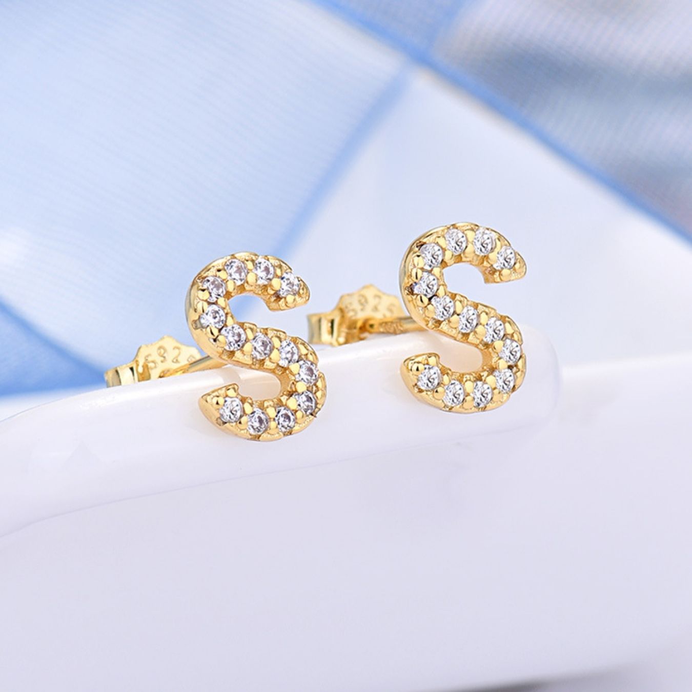 RICCARDI - BOUCLES D'OREILLES "Golden Identity"
