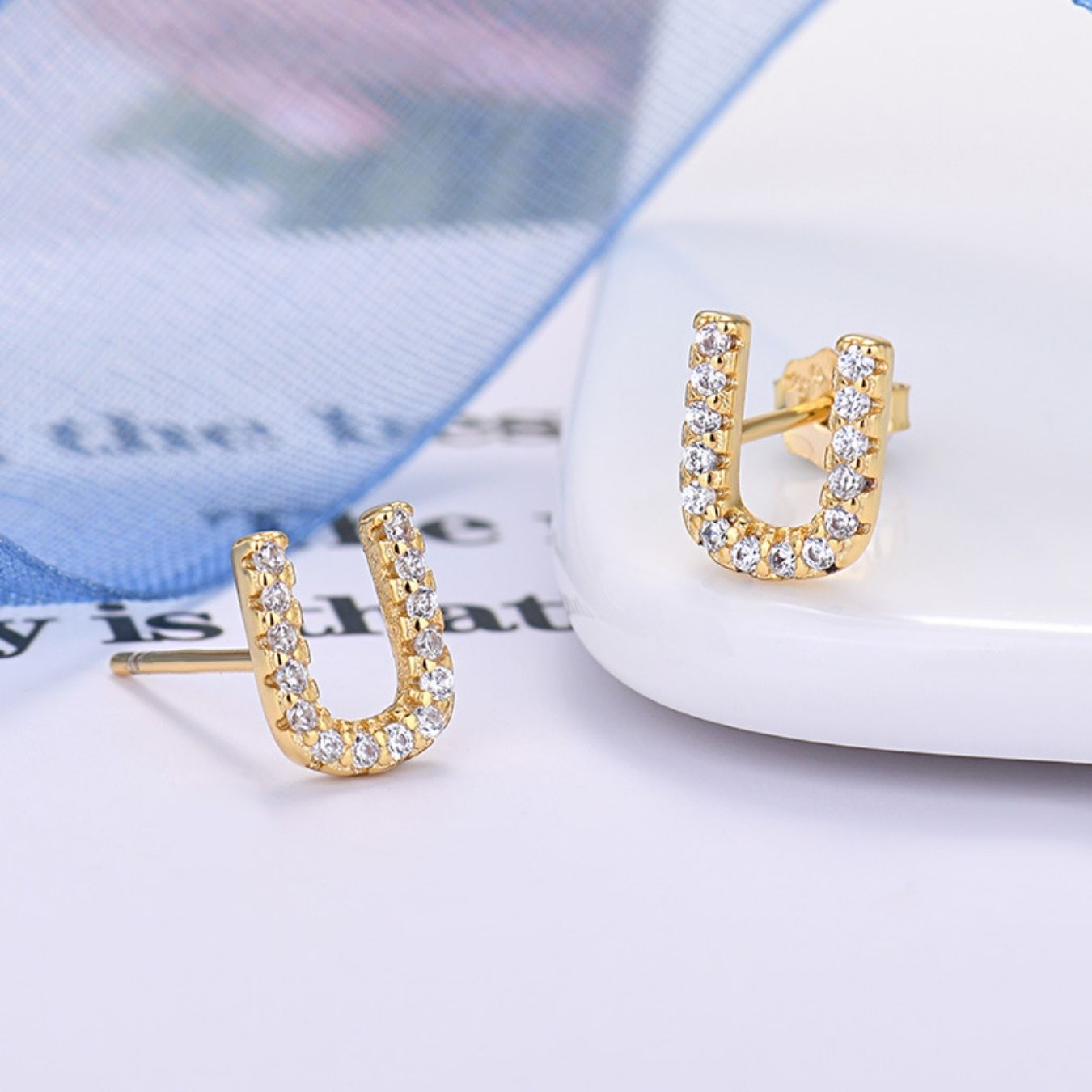 RICCARDI - BOUCLES D'OREILLES "Golden Identity"