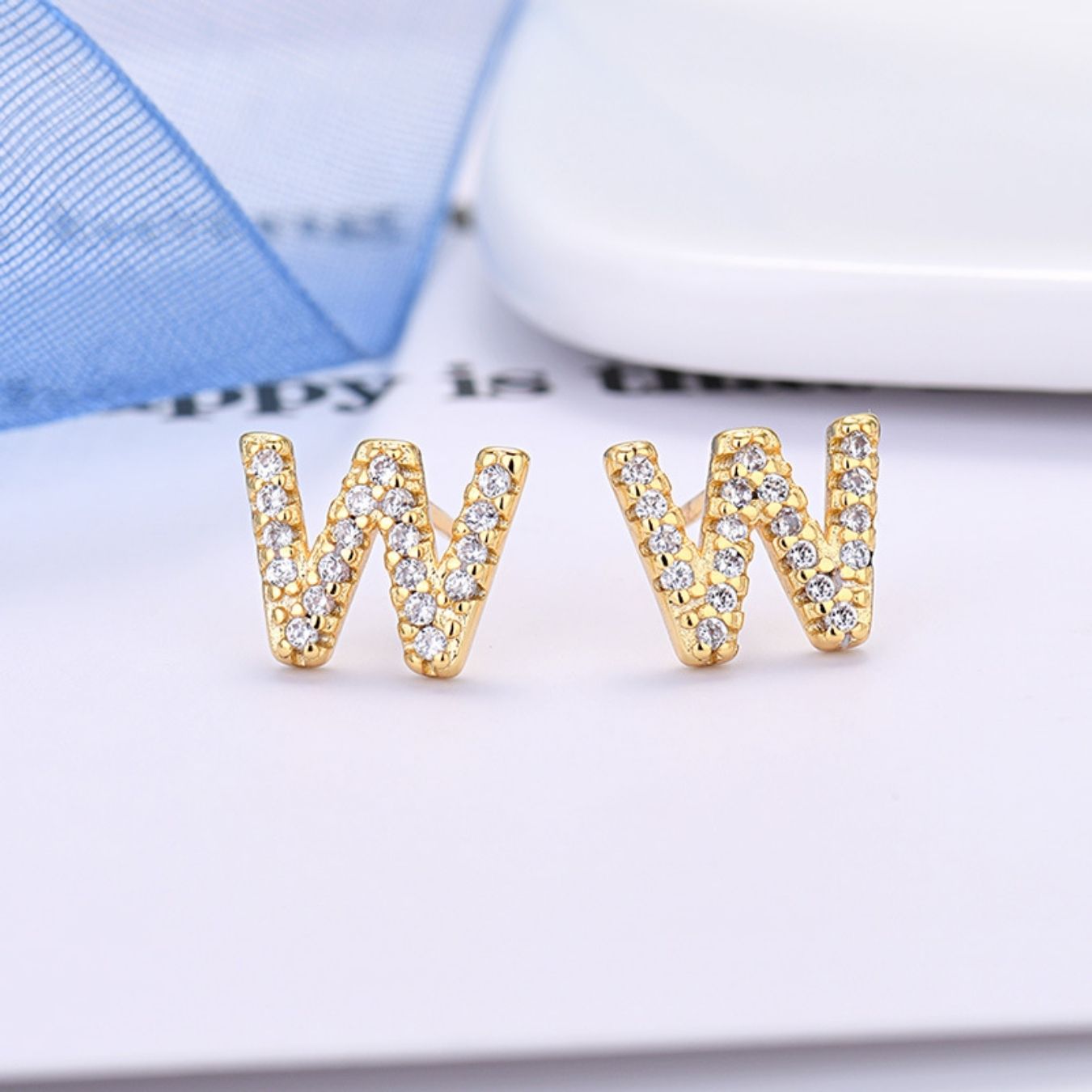 RICCARDI - BOUCLES D'OREILLES "Golden Identity"