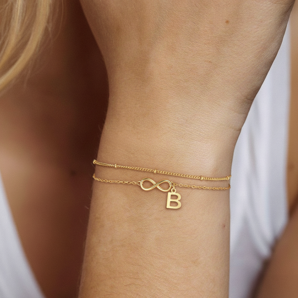 Initial Bracelet "Eternal Bond"