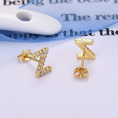RICCARDI - BOUCLES D'OREILLES "Golden Identity"