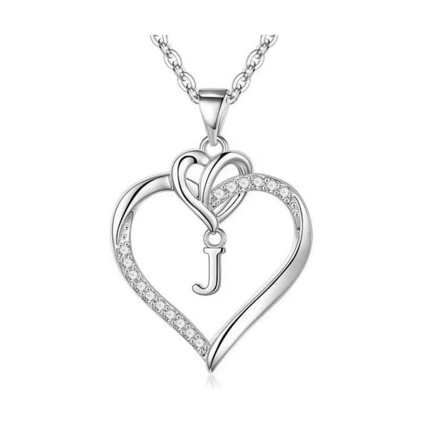 Initial Necklace "Love"