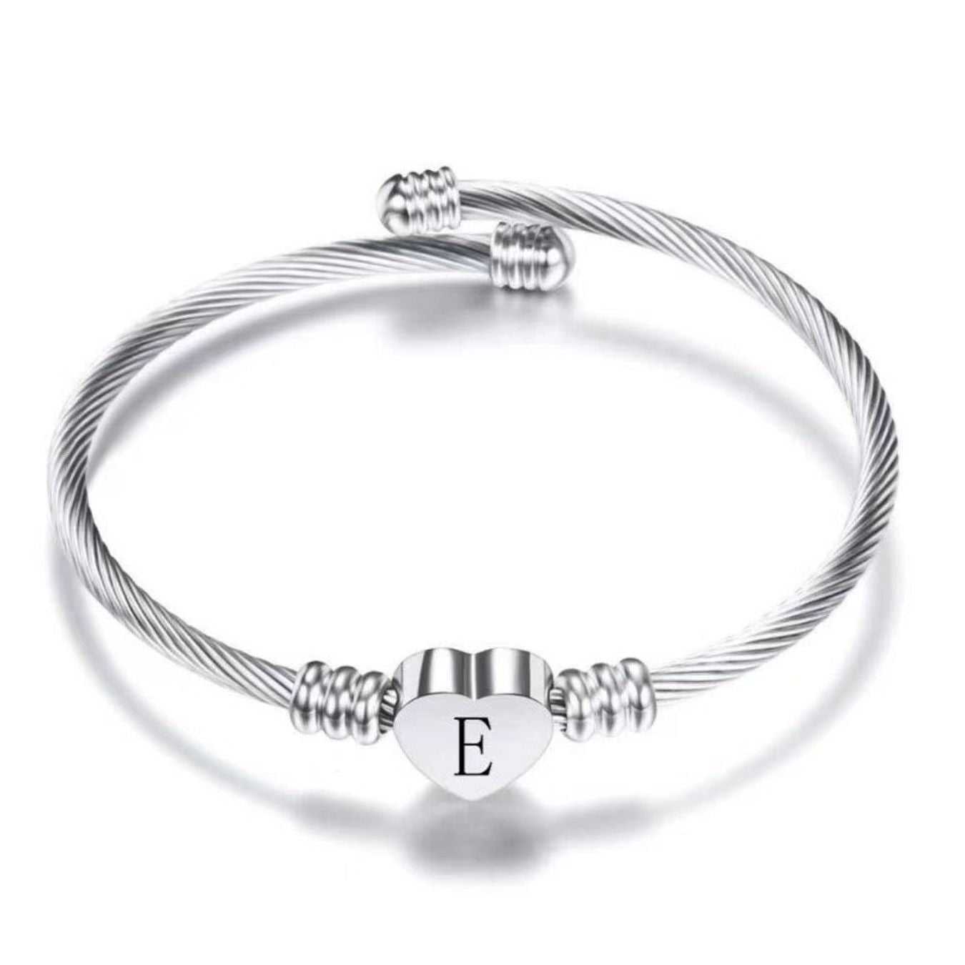 Initial Bracelet "Heart"