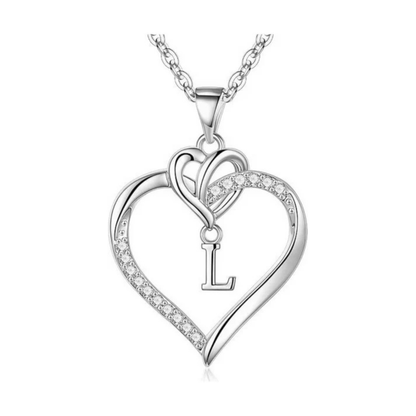 Initial Necklace "Love"
