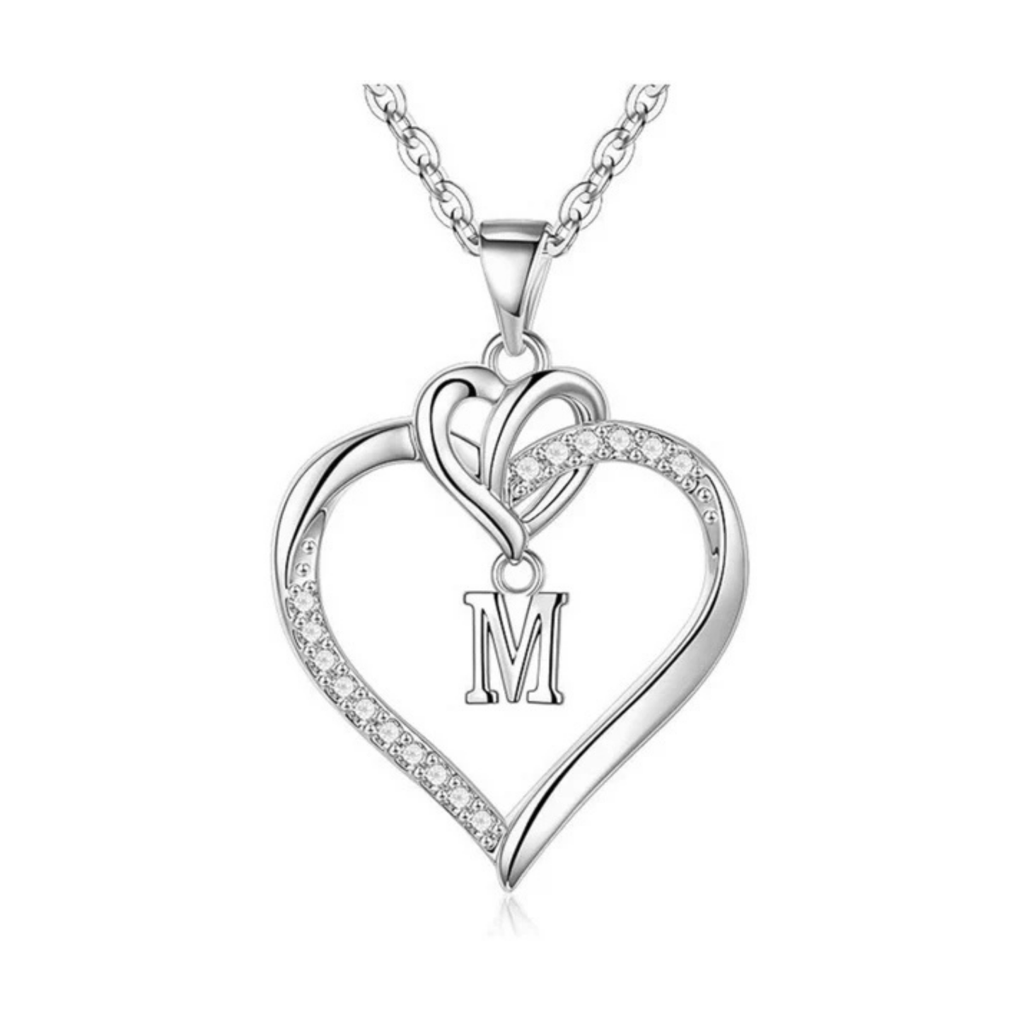 Initial Necklace "Love"