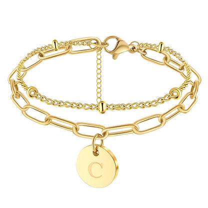 Initial Bracelet "Vibes"