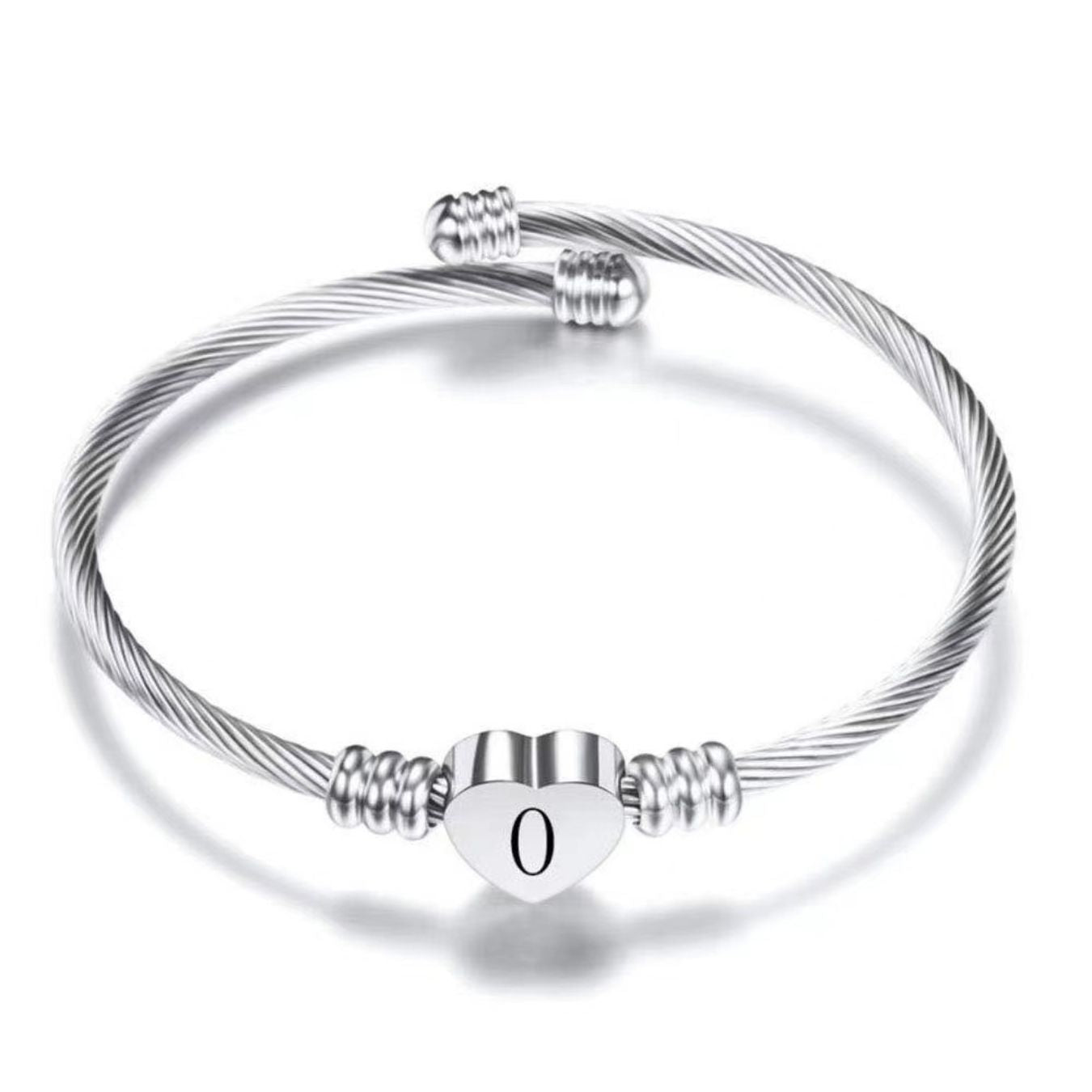 Initial Bracelet "Heart"