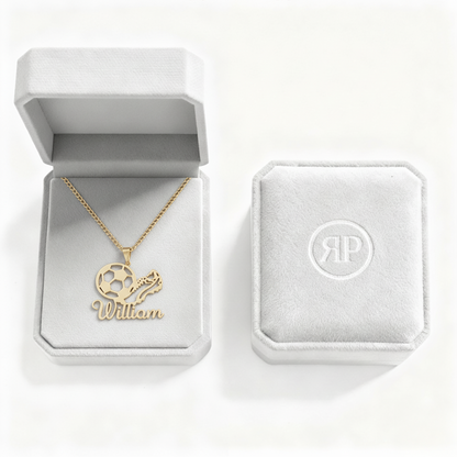 Name Necklace "FootBall"