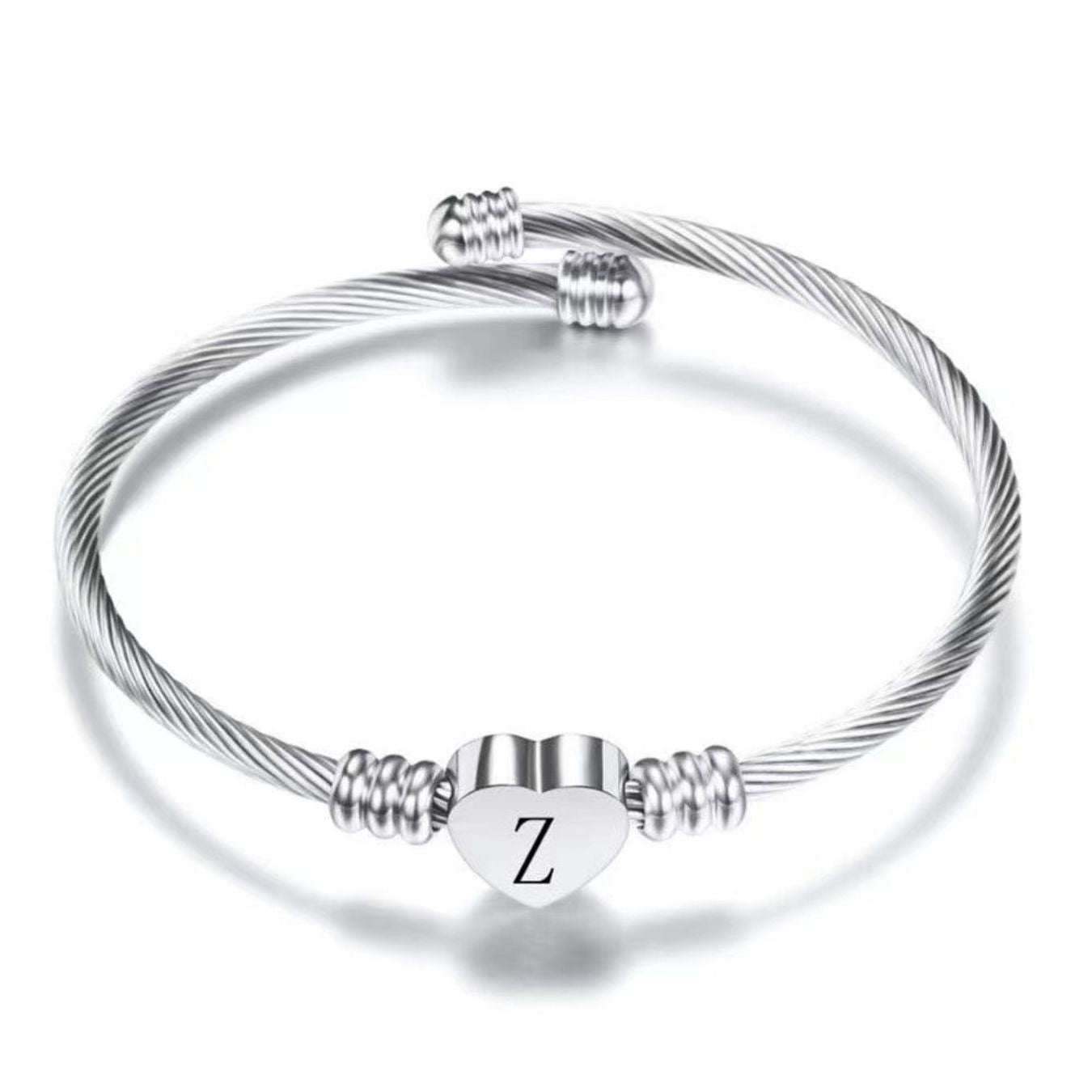 Initial Bracelet "Heart"