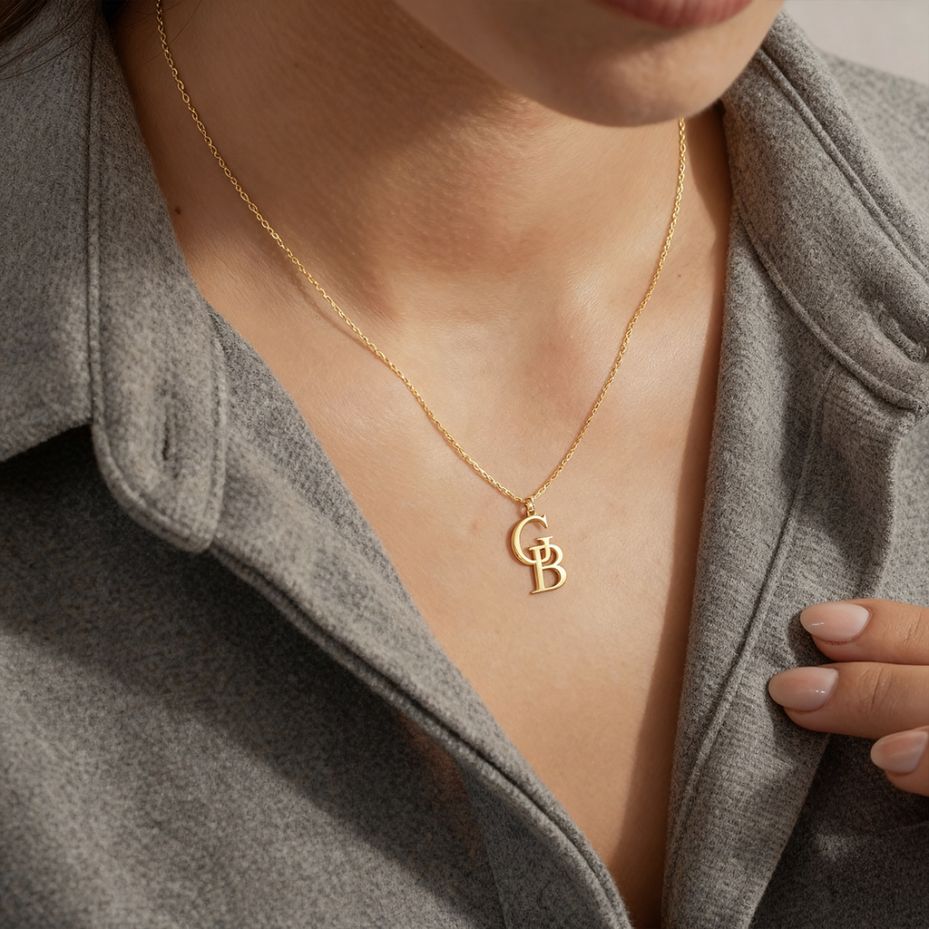 Initial Necklace "Monogram"