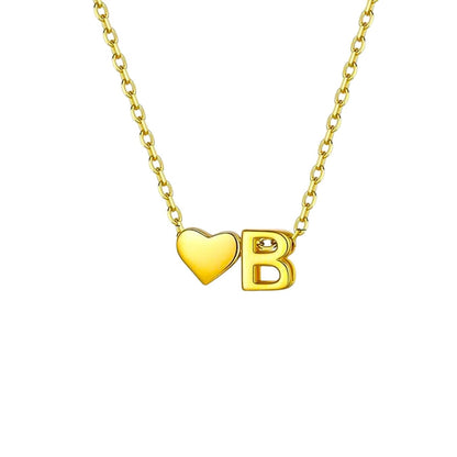 Initial Necklace "Signature"