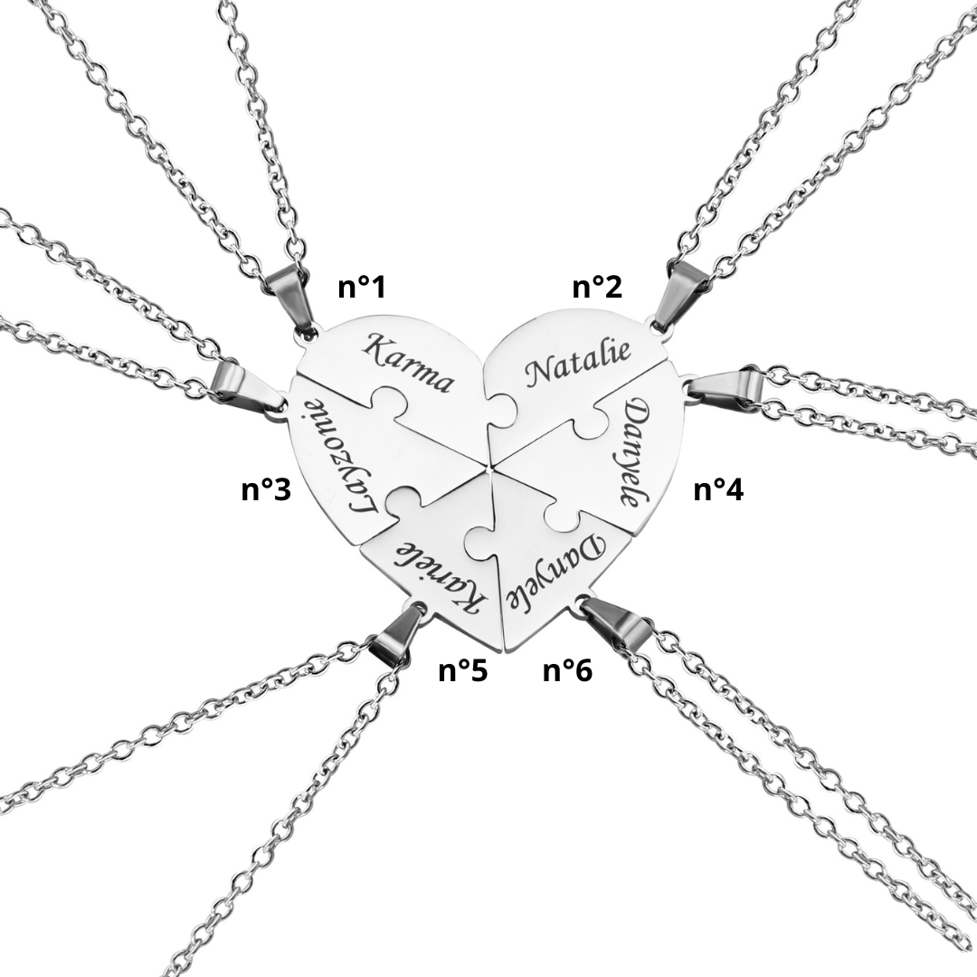 RICCARDI - COLLIER "Love Puzzle"