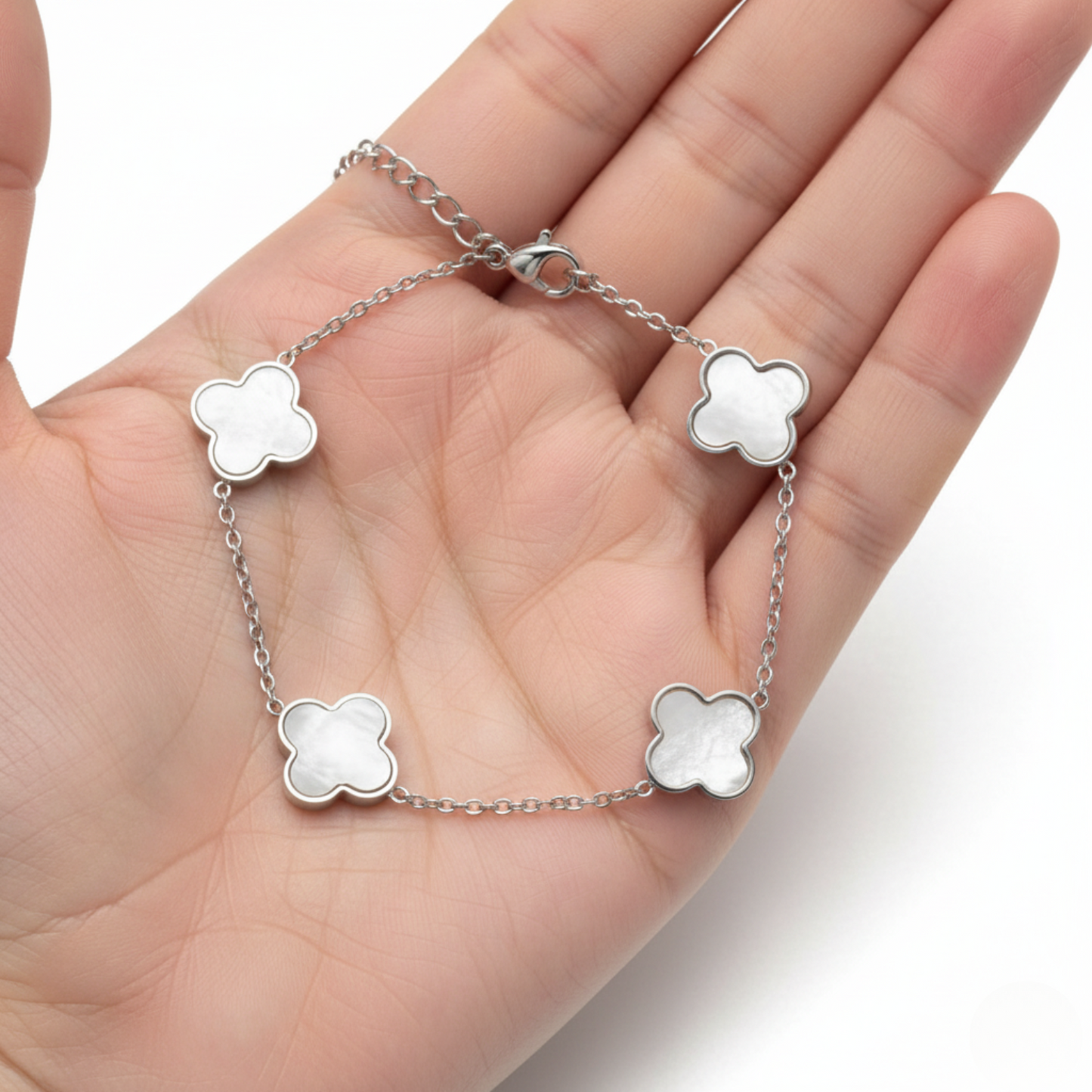 Bracelet "Blossom White"