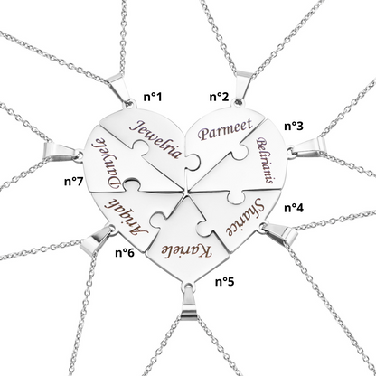 RICCARDI - COLLIER "Love Puzzle"