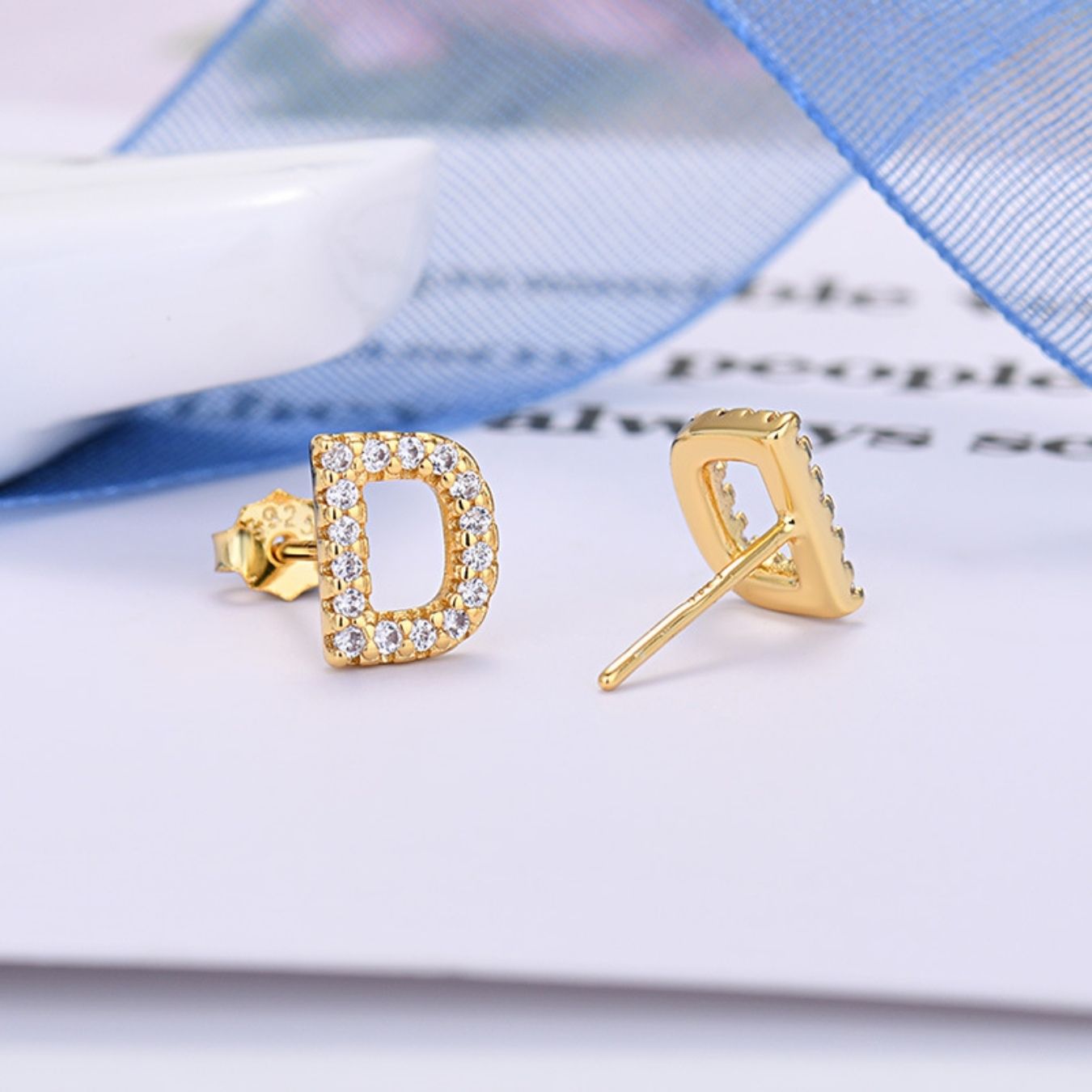RICCARDI - BOUCLES D'OREILLES "Golden Identity"