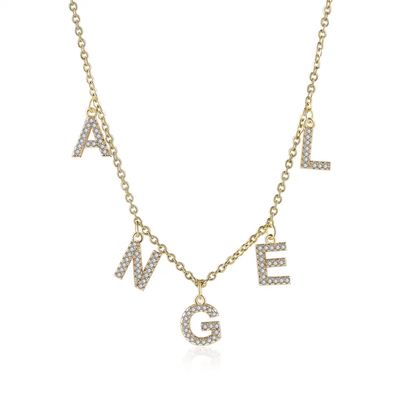 Name Necklace "Sparkles"