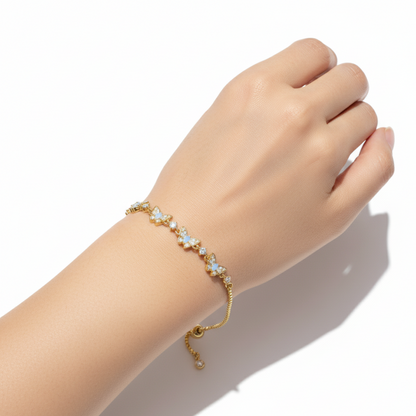 Bracelet "Butterfly Glow"