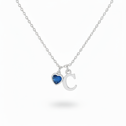 Initial Necklace "Eternal Whisper"