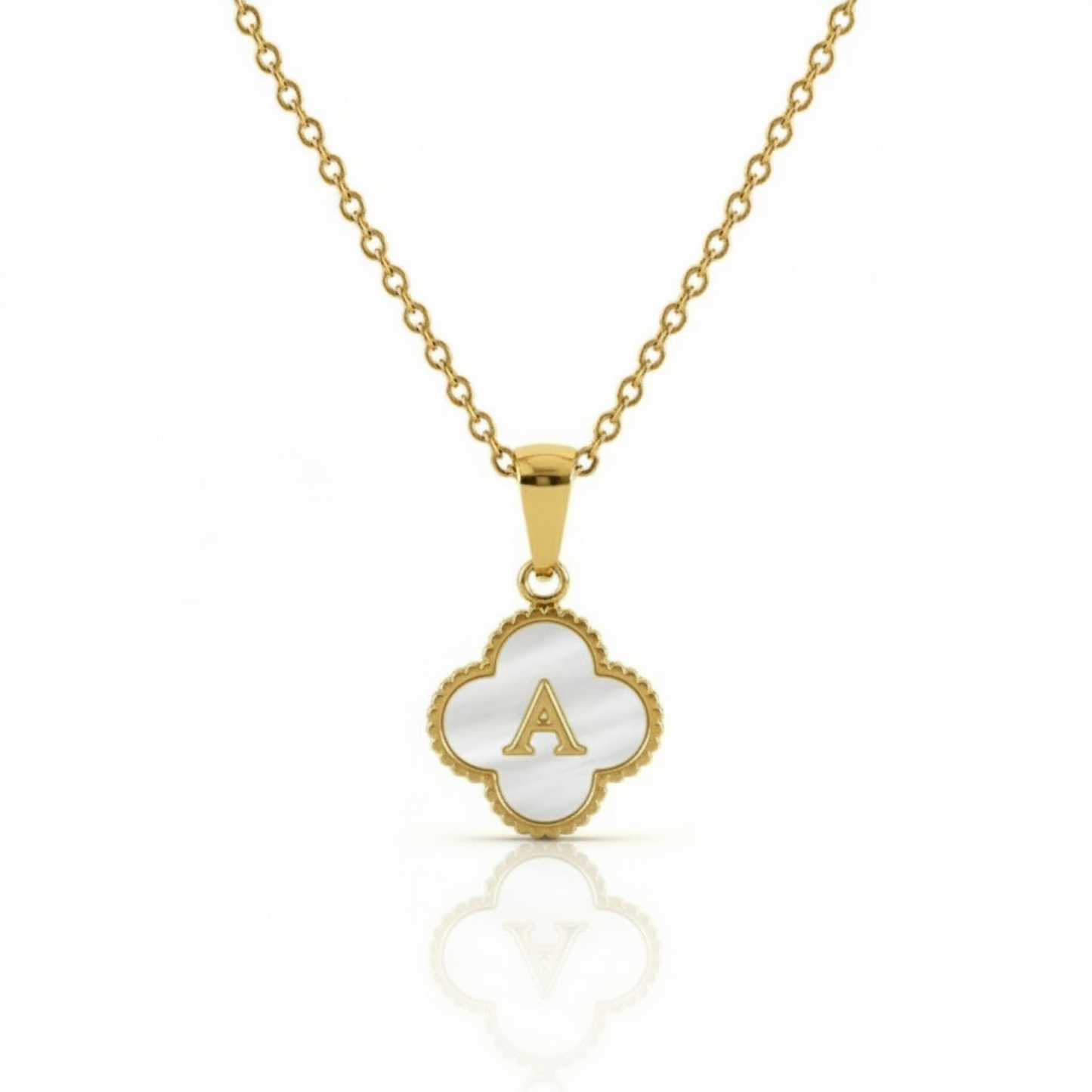 Initial Necklace "Lucky"