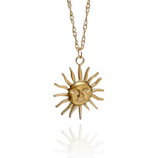 Necklace "Solar Glow"
