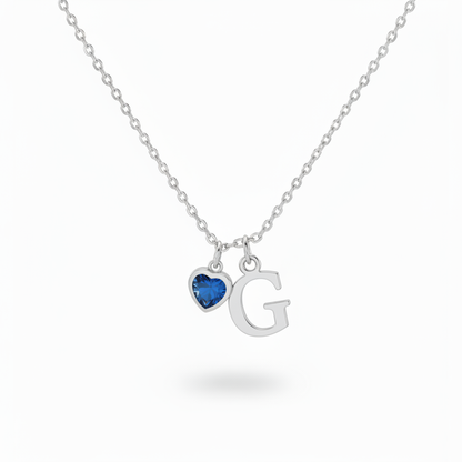 Initial Necklace "Eternal Whisper"
