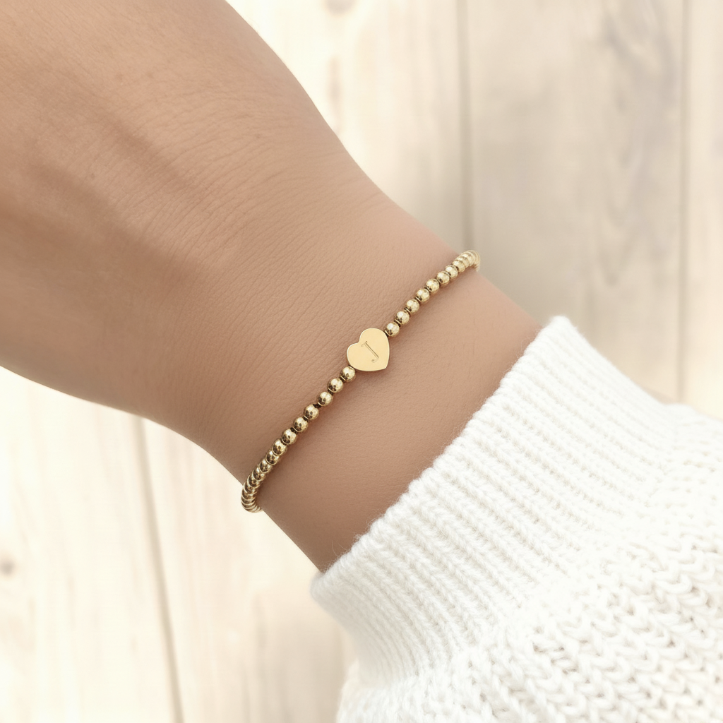 Initial Bracelet "Pearly"