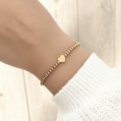 Initial Bracelet "Pearly"