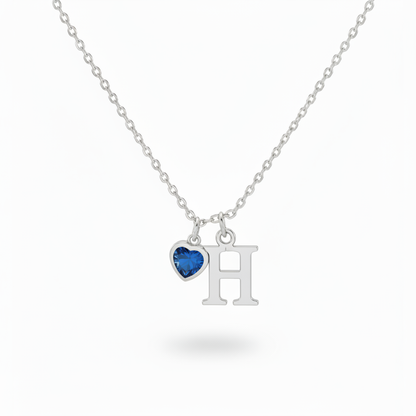 Initial Necklace "Eternal Whisper"