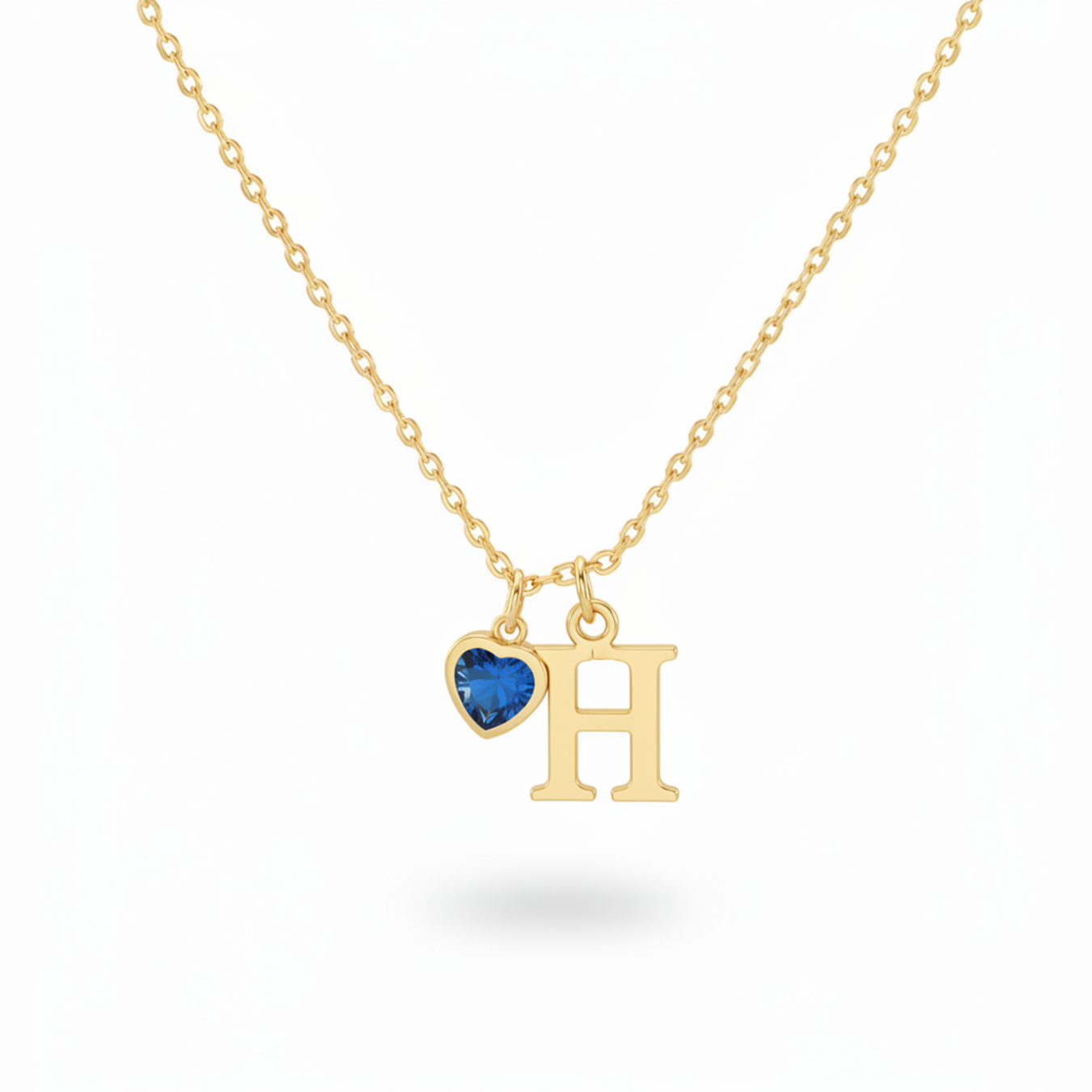 Initial Necklace "Eternal Whisper"